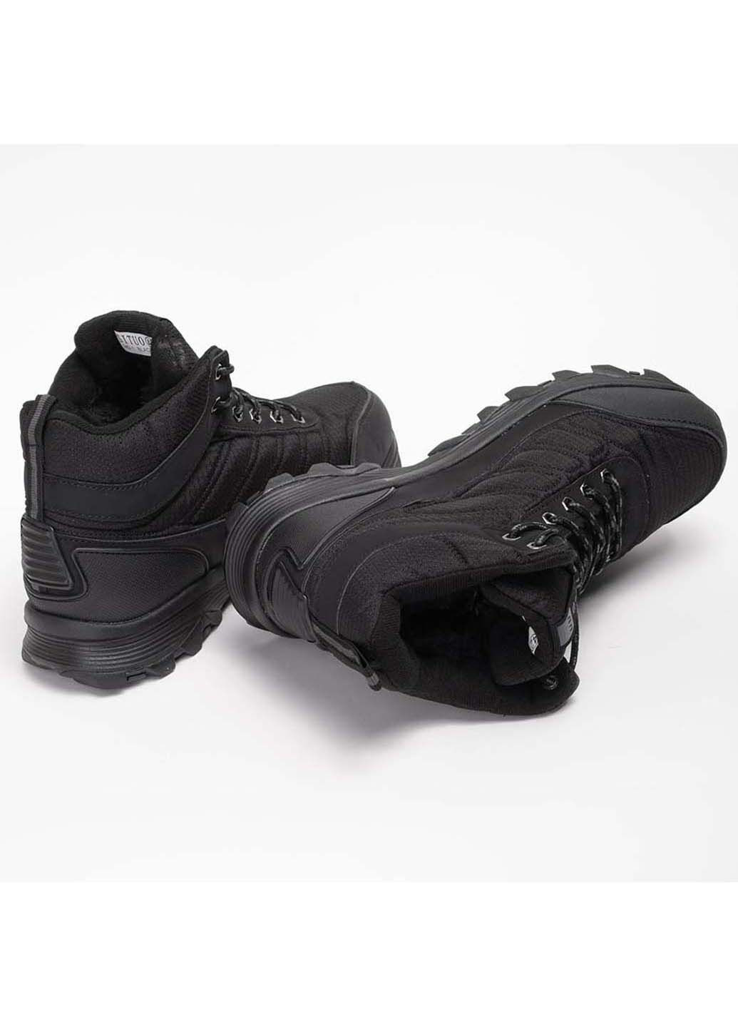 Черные осенние ботинки мужские Fashion