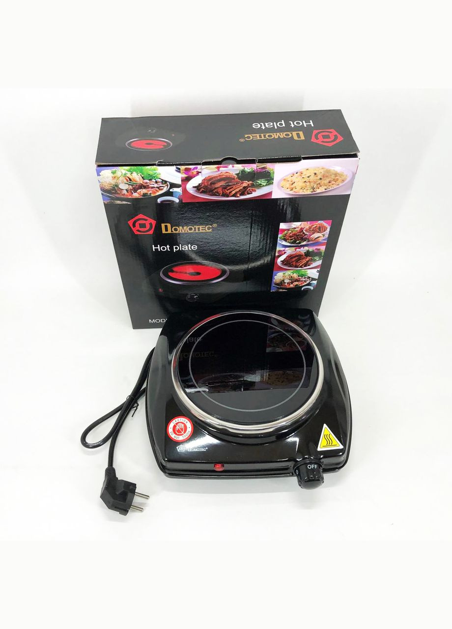 Электроплита настольная MS-5851 900 Вт, Кухонная плита электро для кухни на 1 конфорку Domotec (364666059)