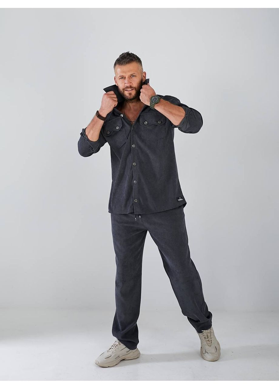 Мужской костюм из микровельвета — замеры в описании. GD/GL Модний простір (366439143)