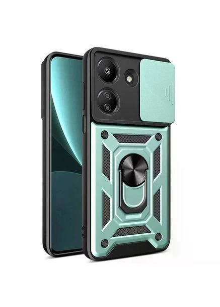 Чехол Armor Guard Shield для Xiaomi Redmi 13C 4G/Poco C65 Dark Green No Brand (391205986)