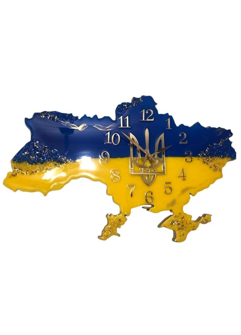 Епоксидний годинник карта Україна Poleno (360656173)