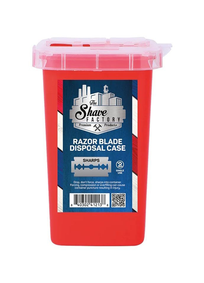 Контейнер для використаних лез Razor Blade Disposal Case The Shave Factory (366289359)