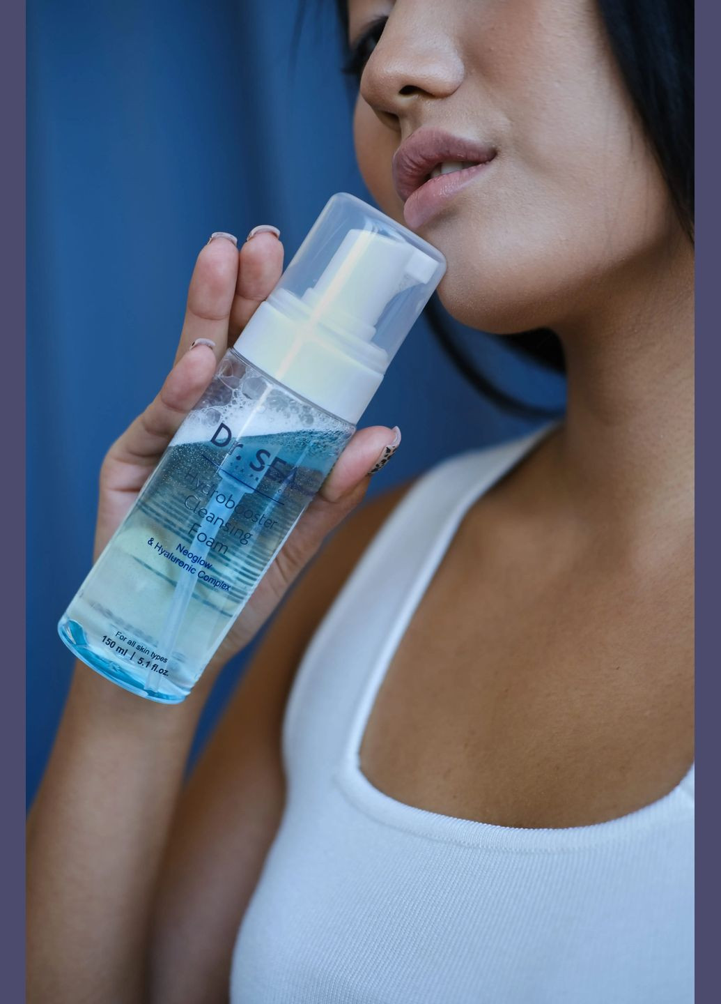 Гидробустер-пенка для умывания Dr.Sea Neoglow и гиалуроновая кислота, 150 мл Dr. Sea (303402303)