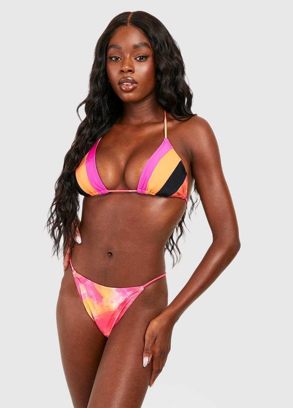 Комбінований літній купальник (ліф та трусики) роздільний Boohoo