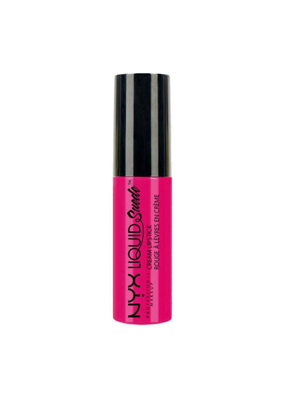 Рідка губна мініпомада NYX Liquid Suede Cream Lipstick Vault (1.6 г) Pink Lust (LSCL08) NYX Professional Makeup (279363973)