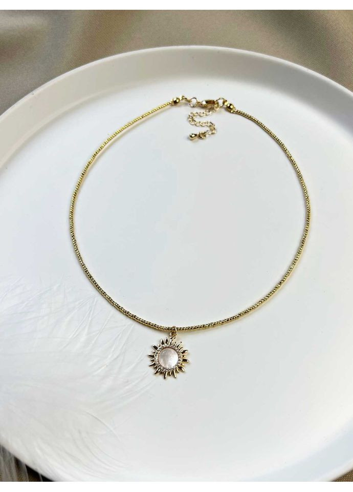 Чокер з підвіскою солнце 5292 LeBijou (368559341)