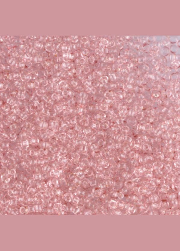 Бисер чешский Preciosa 01213, кристаллический прозрачный, темно-розовый (10 г) No Brand (340485184)