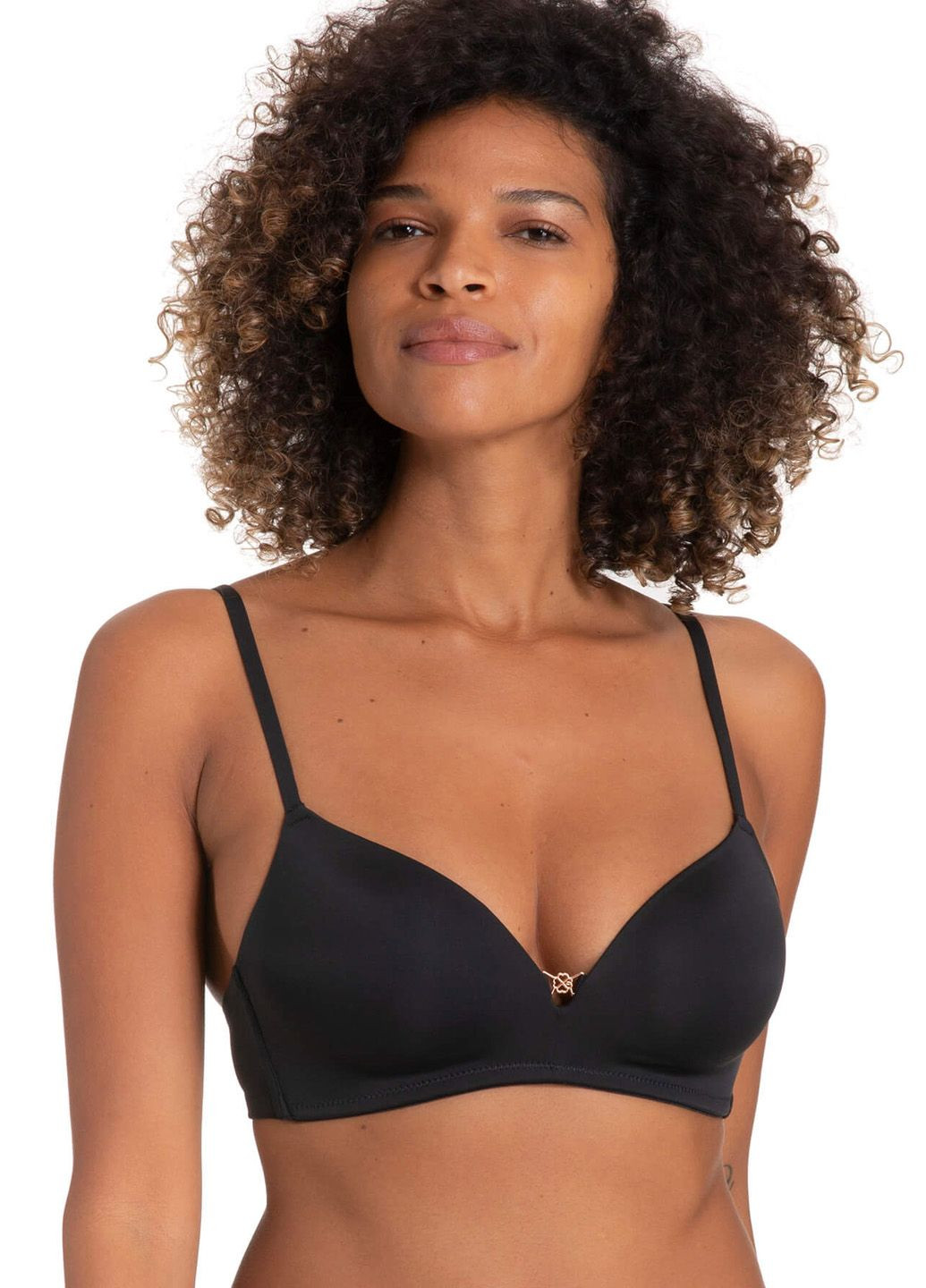 Чёрный бюстгальтер Dorina