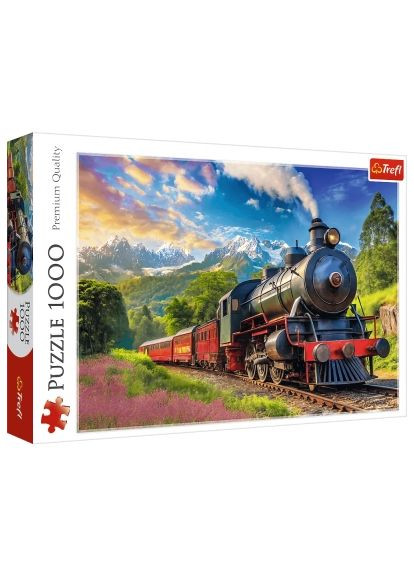 Пазл (5900511109290) Trefl Подорож на поїзді 1000 елементів (366159050)
