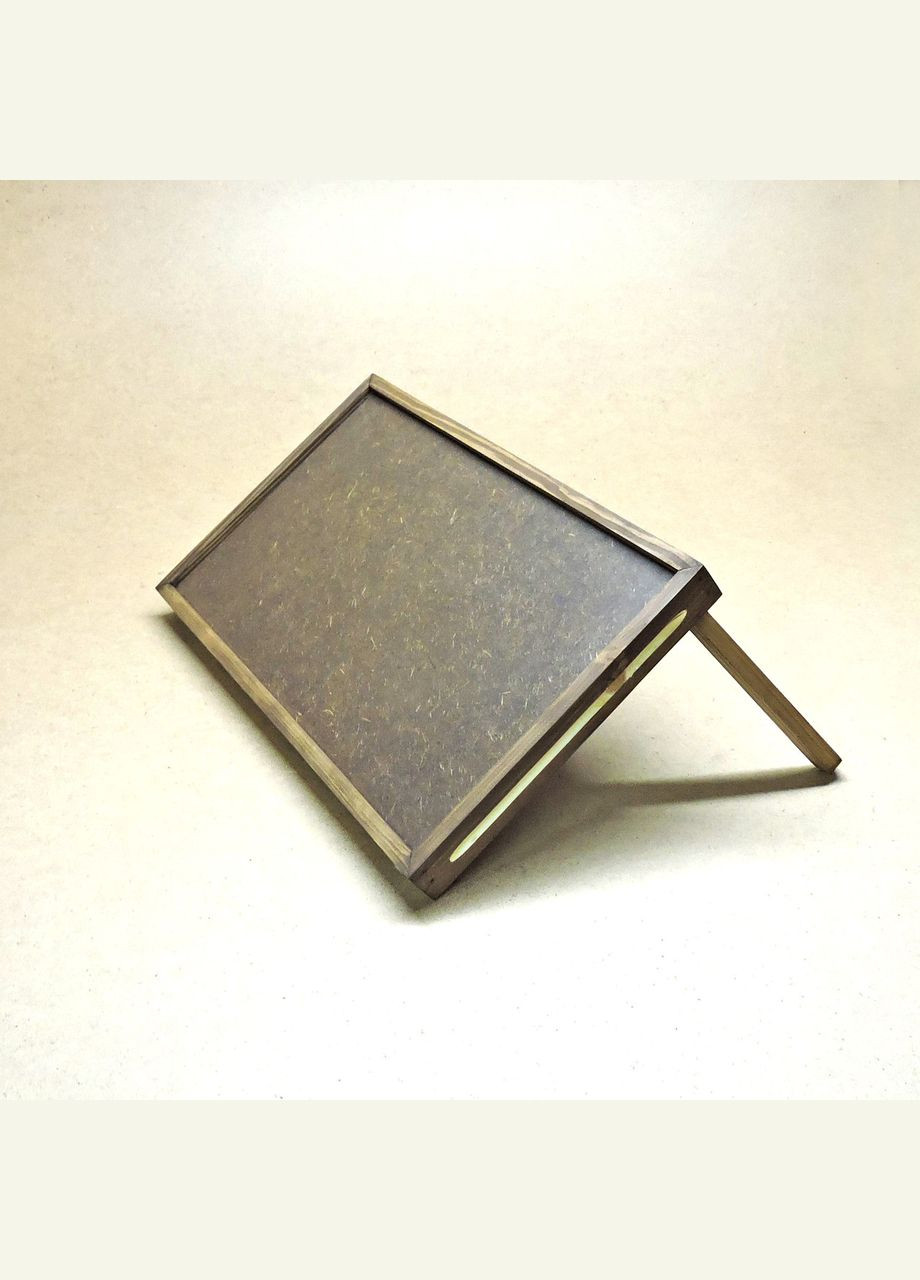 Столик-піднос для сніданку з дерева Орегон махагон (СТП-000139) No Brand (327848819)