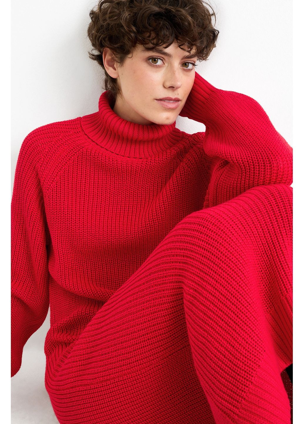 Красное платье C&A