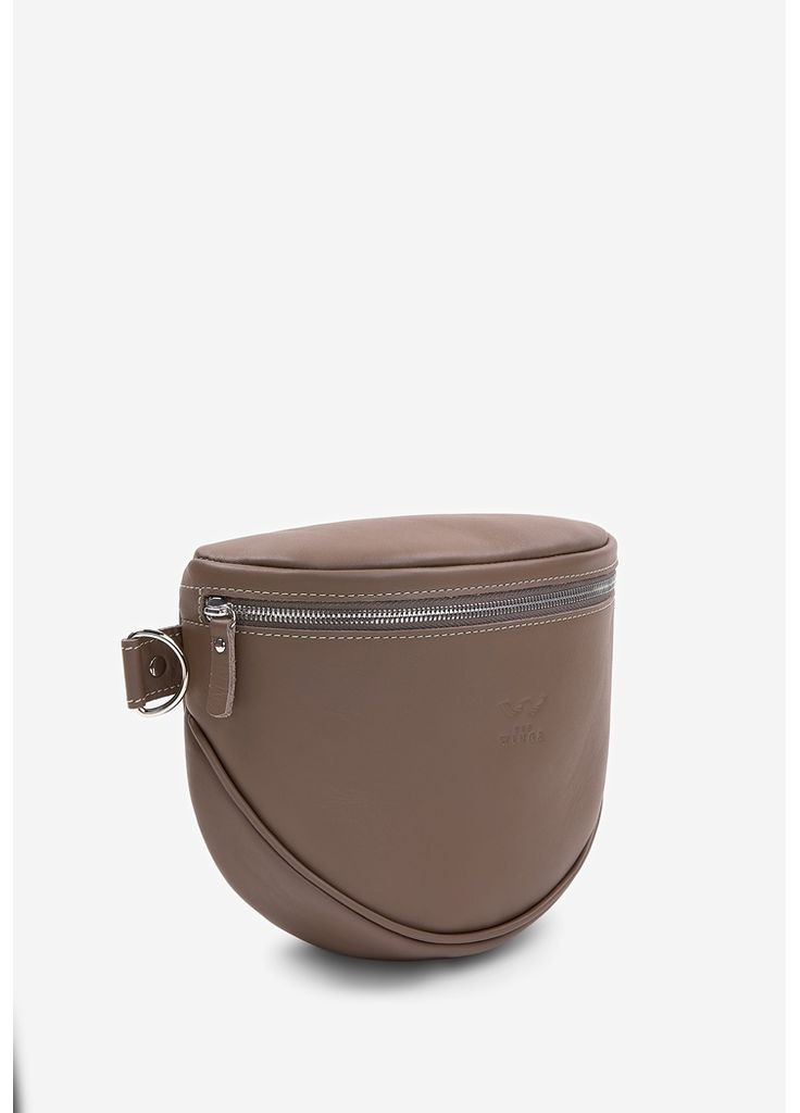 Кожаная сумка поясная-кроссбоди Vacation темно-бежевый The Wings (348359004)