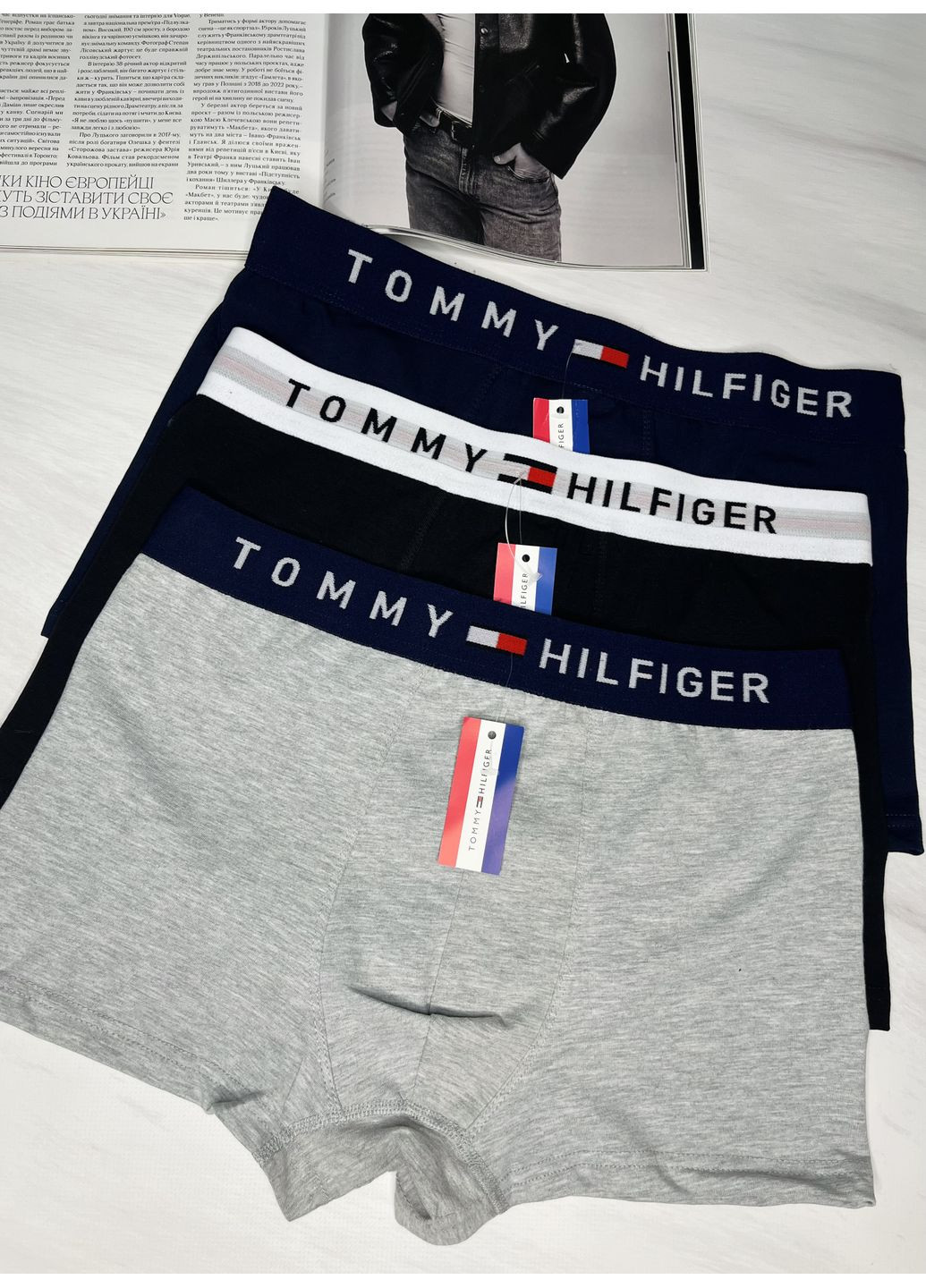 Трусы боксёры Tommy Hilfiger (351386375)