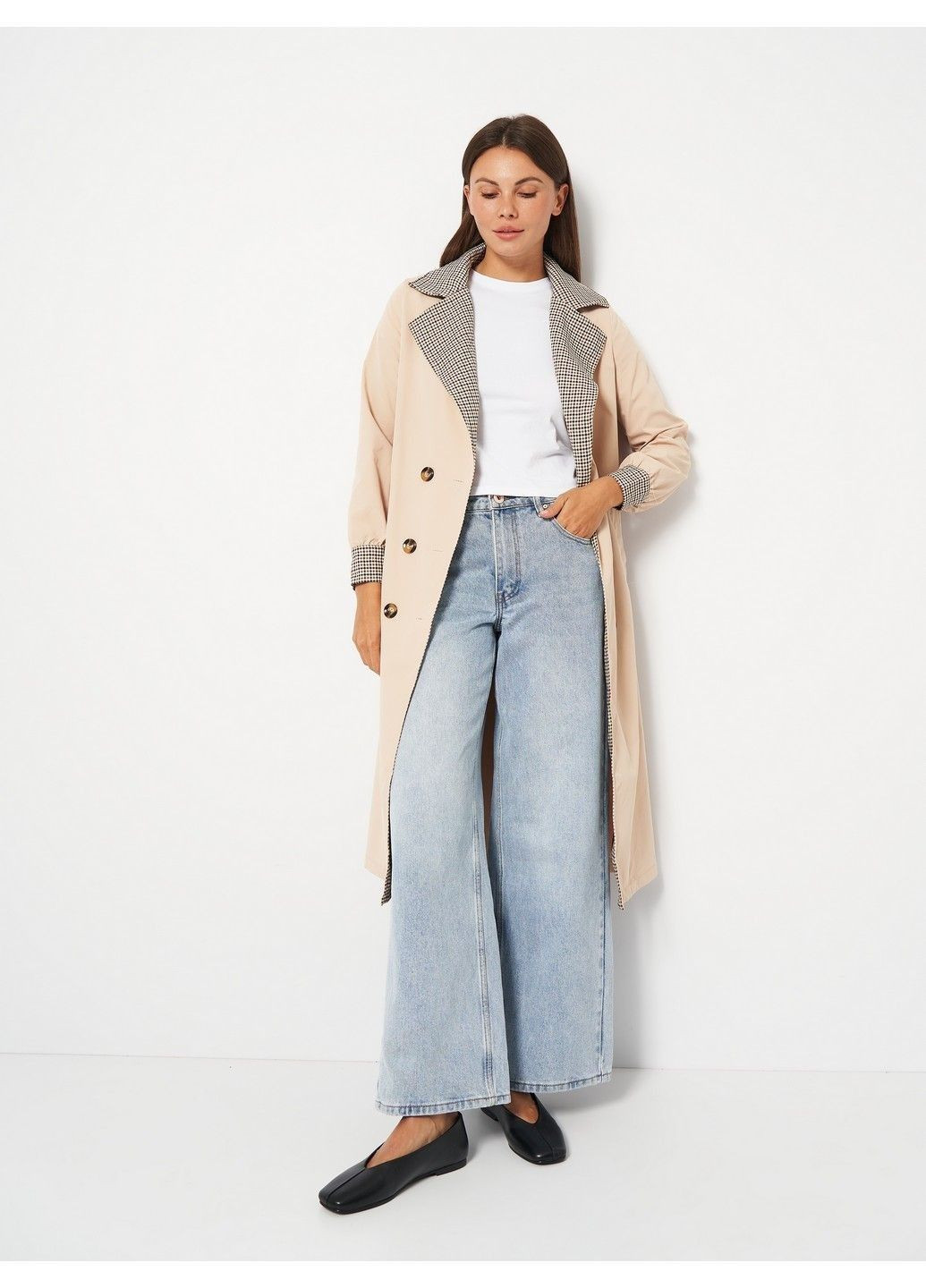 Плащ SHEIN демисезон (351429483)