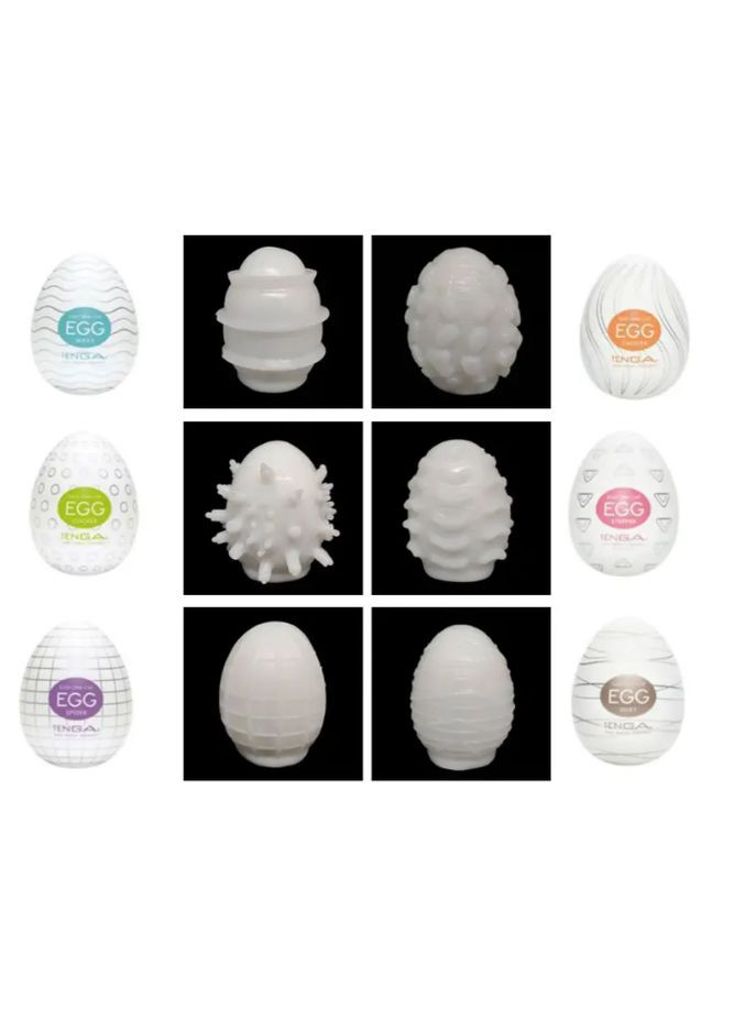 Яйце мастурбатор для чоловіків рельєфний Egg Чоловічий мастурбатор яйце для мастурбації Тенга яйця Tenga (322424125)