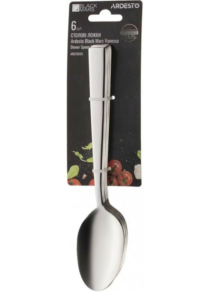 Набор столовых ложек Black Mars Vanessa AR-0706-VS 6 шт Ardesto (335716844)