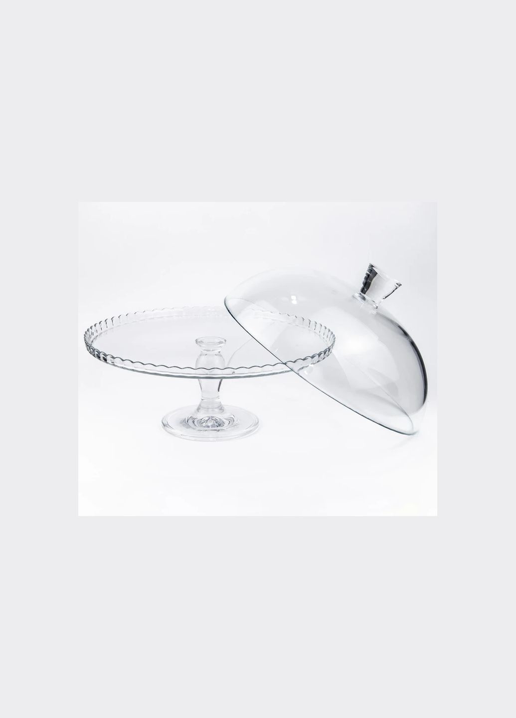 Тортовница стеклянная на ножке с крышкой Patisserie (95200) Pasabahce (334005144)