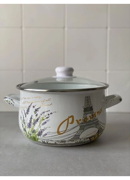 Каструля з кришкою Прованс AU-704-22 4.5 л Aureti (349224153)