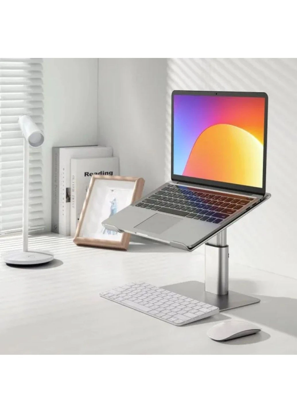 Підставка Metal Adjustable Laptop Stand Silver Baseus (380483138)