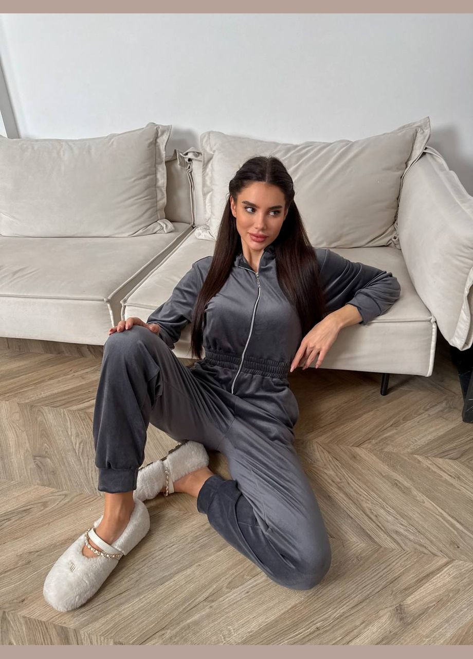 Комбинезон No Brand графитовый