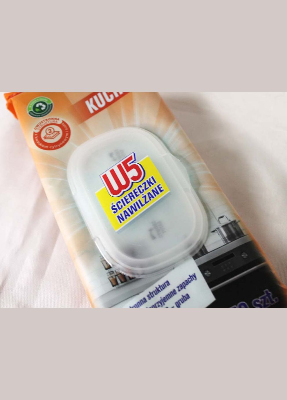 Салфетки для уборки кухни с клапаном W5, 50 шт (Польша) Mr Magic (351862612)