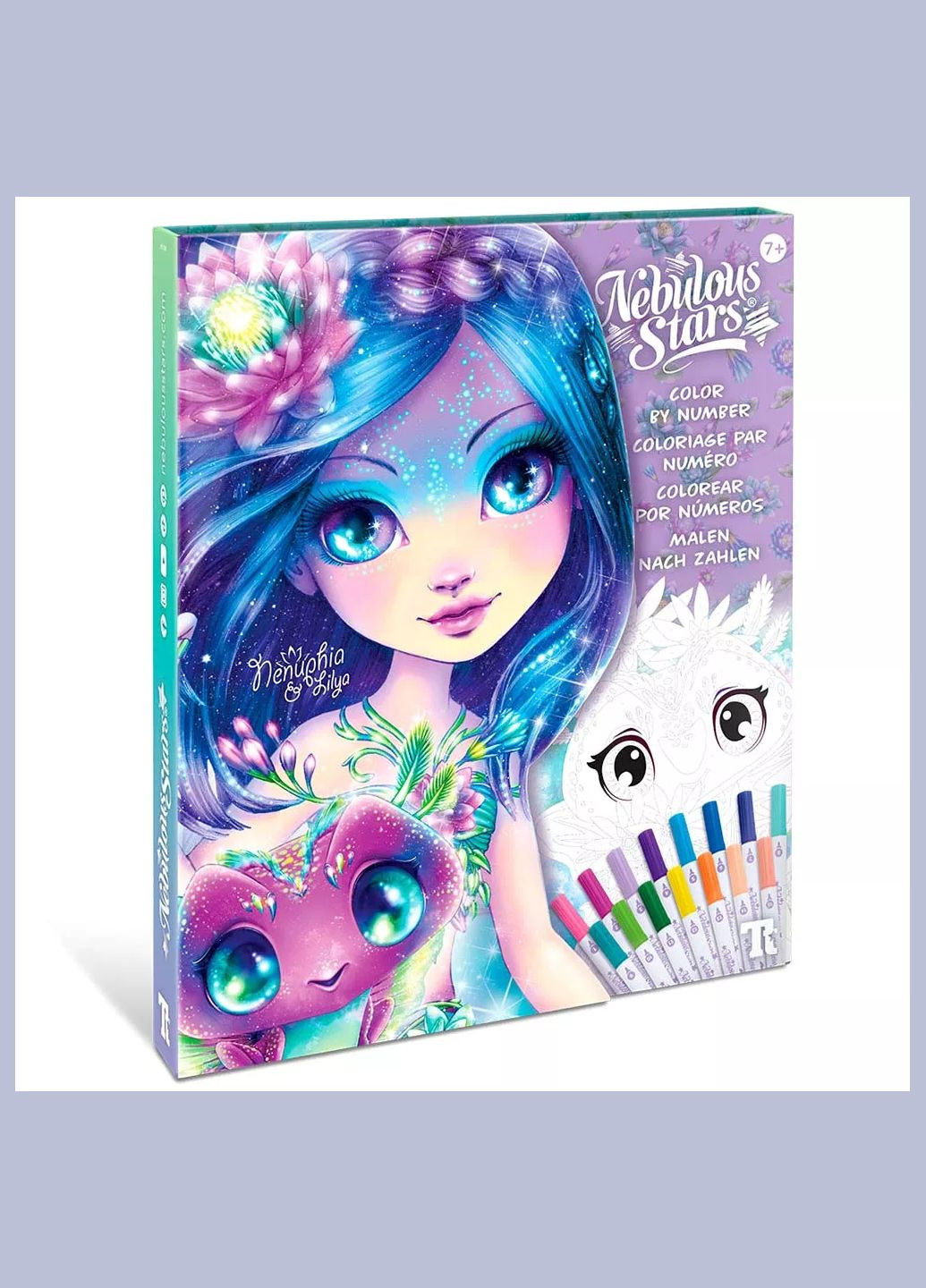 Раскраска по номерам Волшебные миры звезд (11381) Nebulous Stars (330057540)