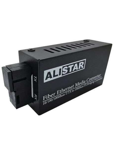 Медіаконвертор mini 10/100/1000BASE-T 1000BASE-LX 1SM WDM SC 20KM TX1550/RX1310nm No Brand (401476244)