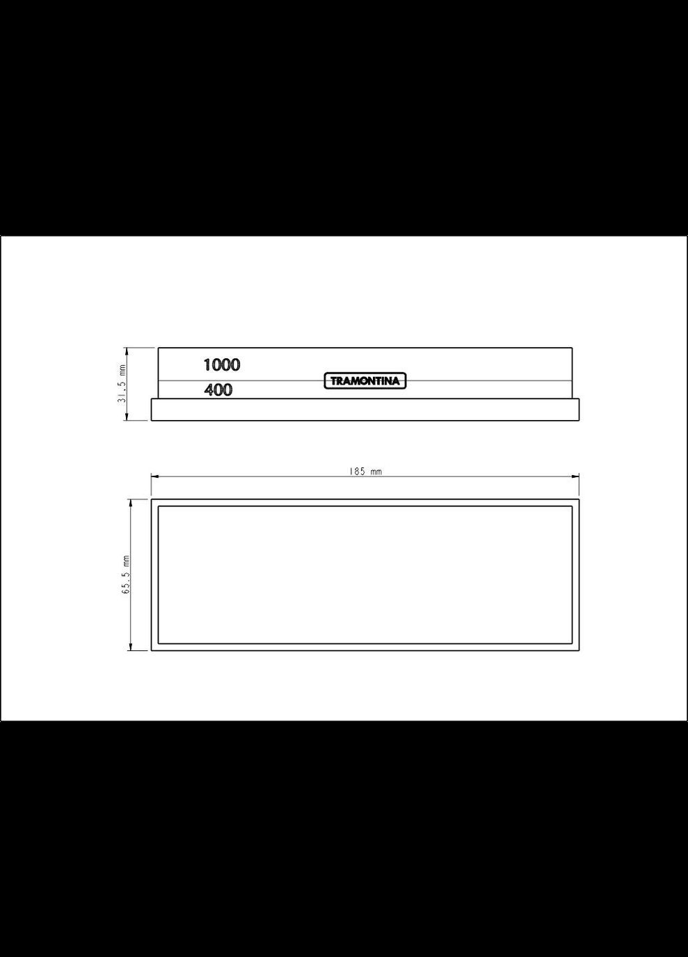 Точилка для ножів двостороння (6424640) Tramontina (315434747)