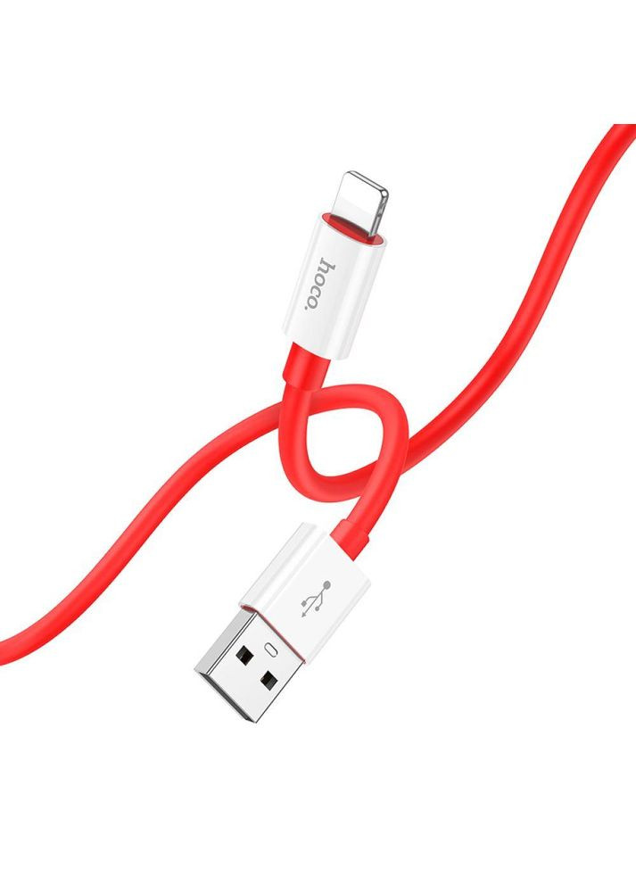 Зарядный кабель USB-Lightning для iPhone / Провода шнур юсб лайтинг для зарядки айфона Apple устройств Hoco (360631751)