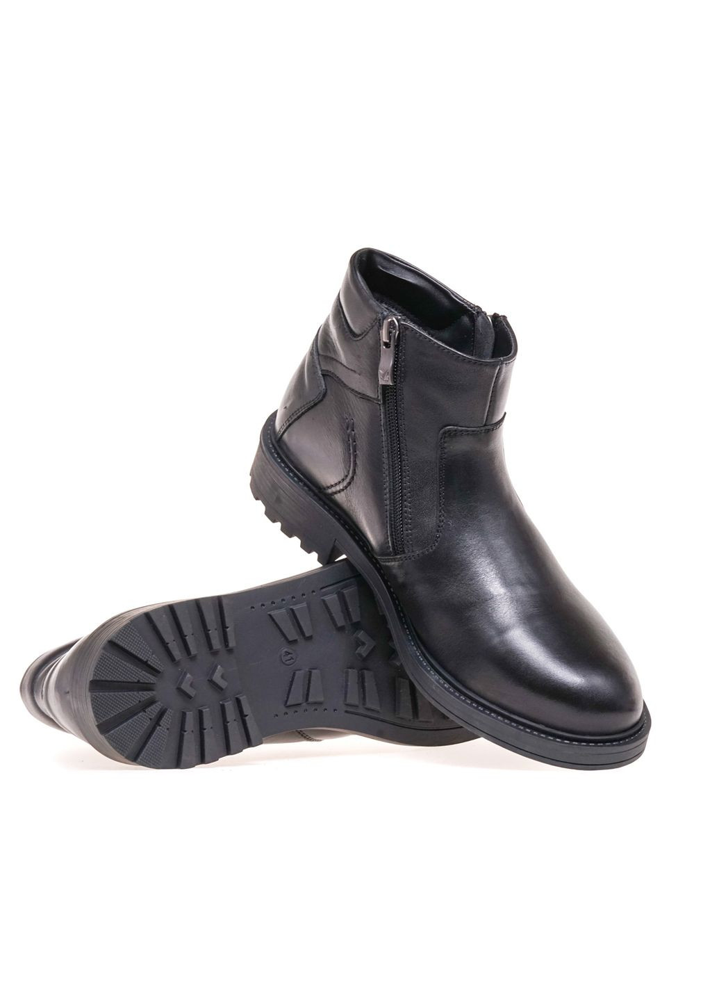 Черные зимние ботинки комфорт 9-16200-41/022 Caprice