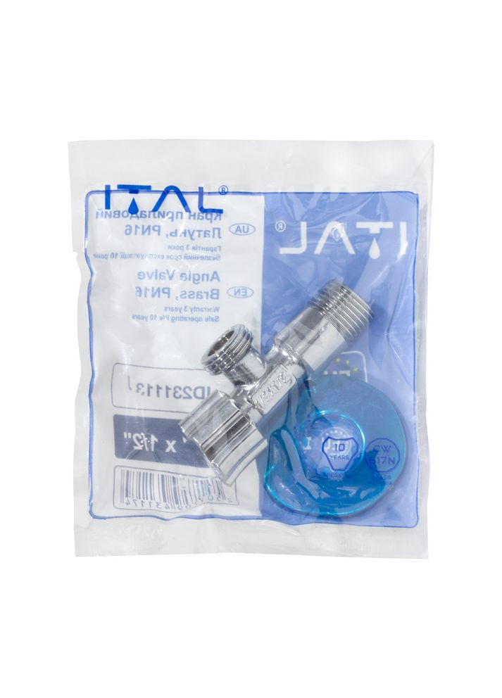 Кран приладовий 1/2" х 1/2" (ID231113) ITAL (316088805)