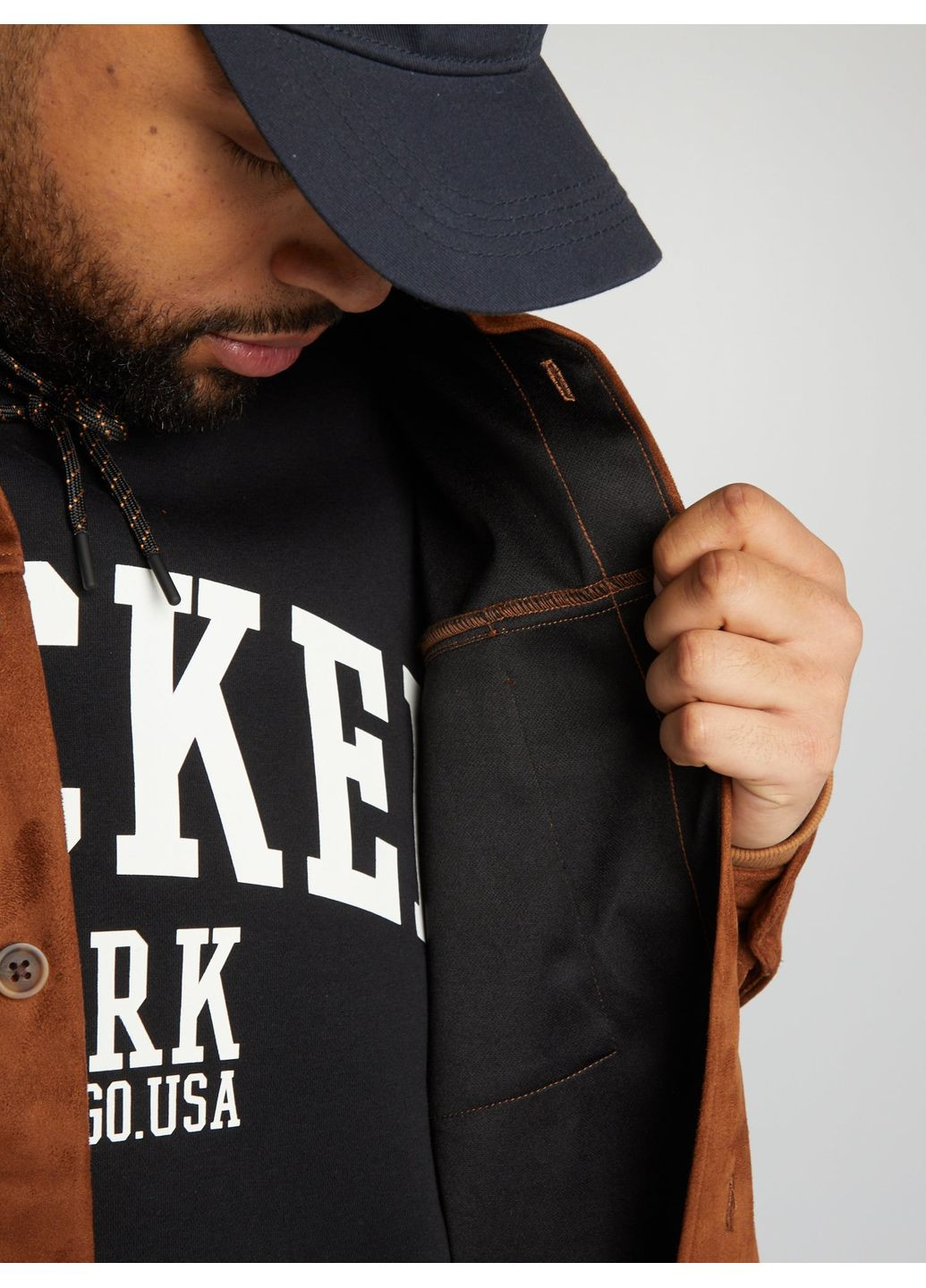 Куртка-сорочка,коричневий, Kiabi (356172625)