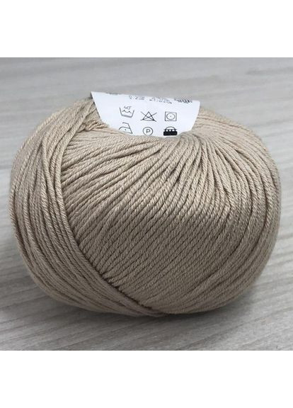 Пряжа Baby Cotton цвет 3446 Бежевый. Gazzal (352746027)
