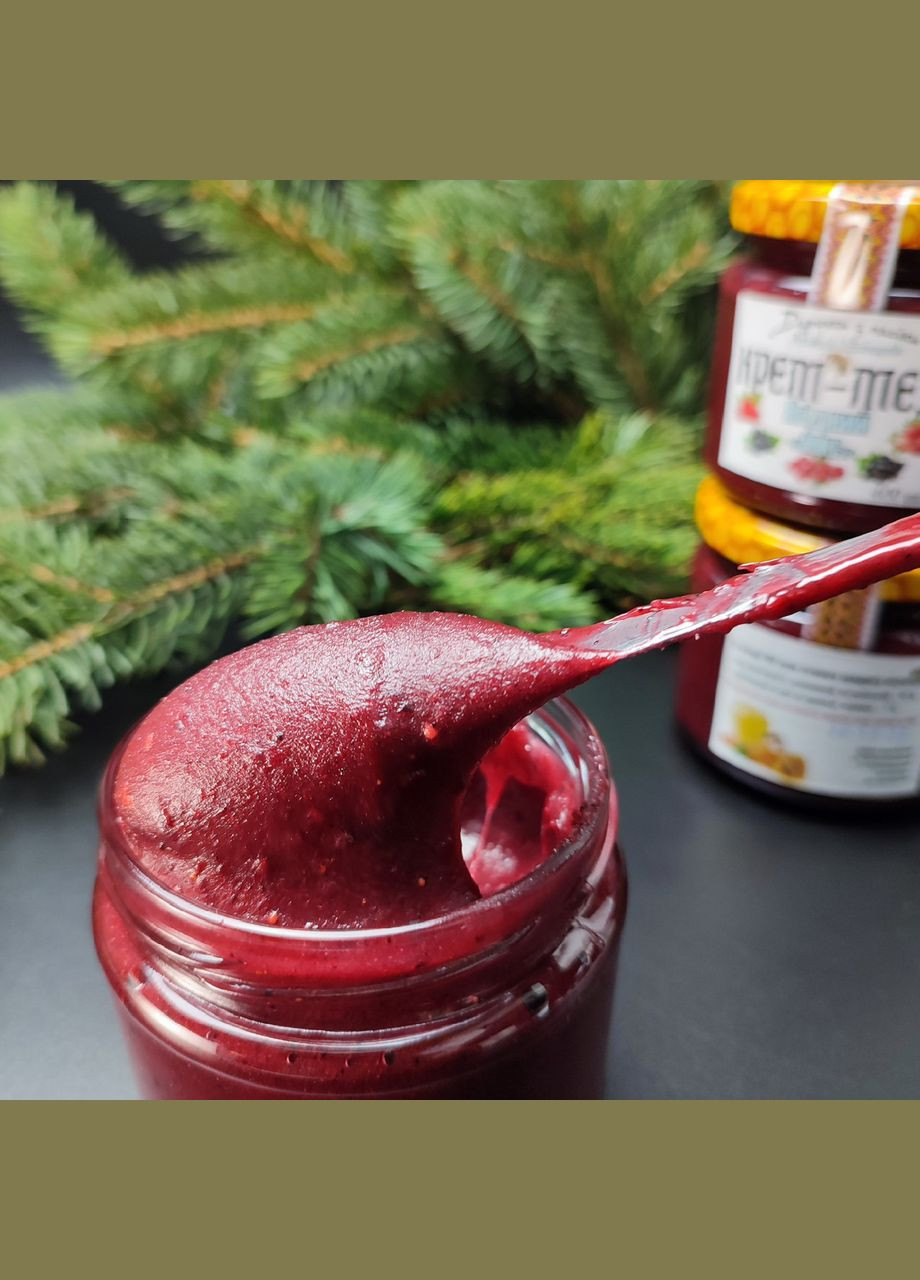 Крем-мед Ягодный Микс 400 грамм МЕД ПОШТОЮ (322148890)