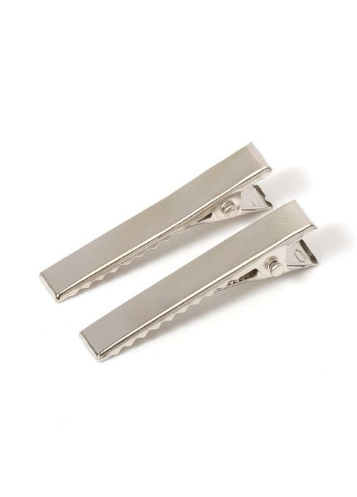 Заколка-затискач Крокодил для волосся, металева, 4 см No Brand (340485302)