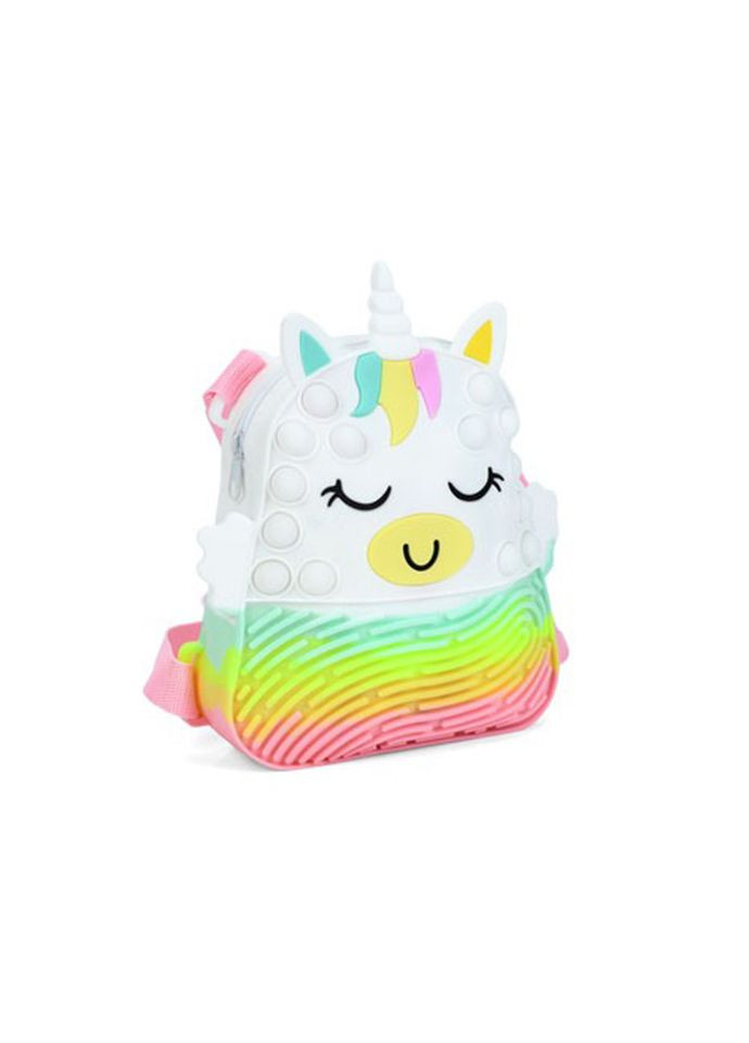 Детская сумочка-рюкзачок "Единорог" 9882(White) размер 20 см Bambi (367966316)