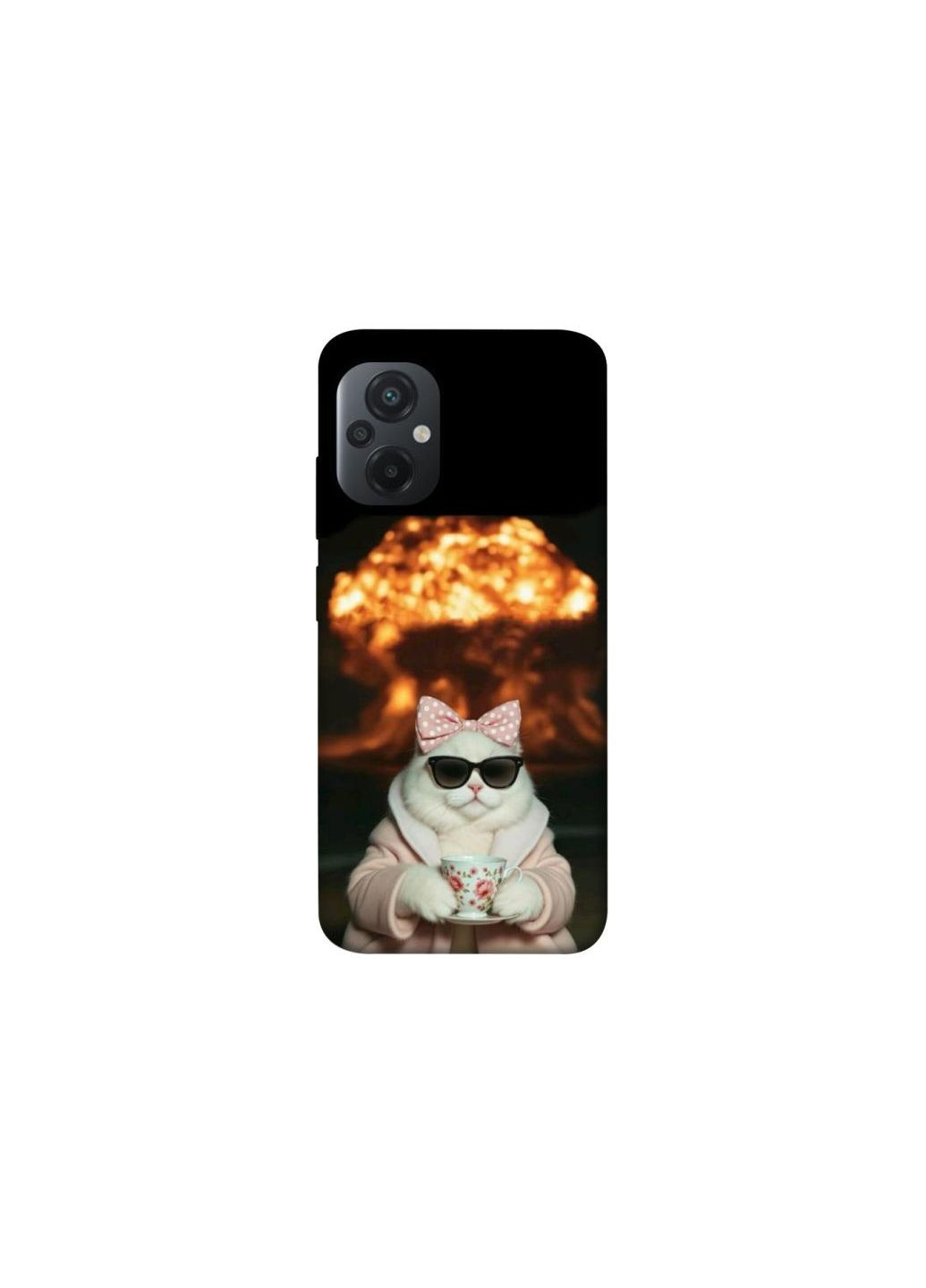 Чохол на Xiaomi Poco M5 Exploding Kittens ver.2 Frontalka (361327568)
