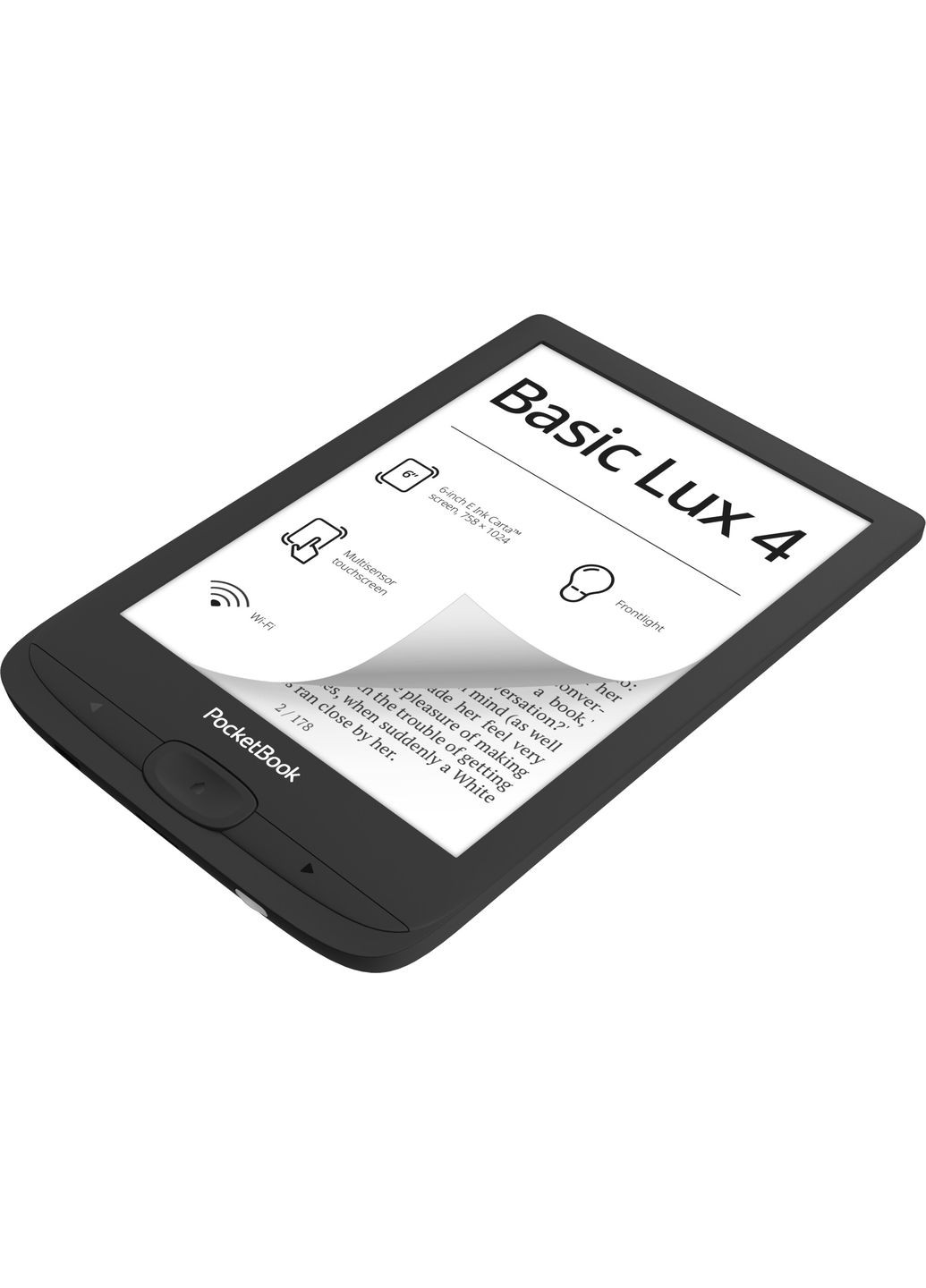 Электронная книга 618 Basic Lux 4 Ink Black (PB618P-CIS) PocketBook (314865502)