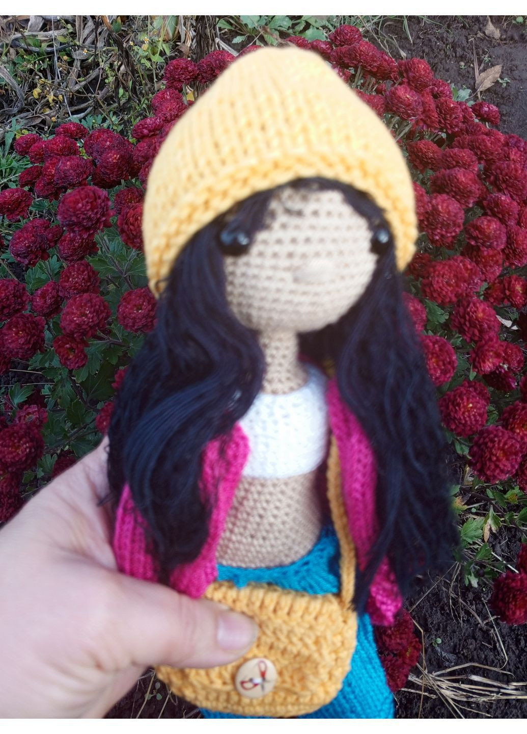 Лялька "Міла" No Brand Лялька в'язана (368802036)