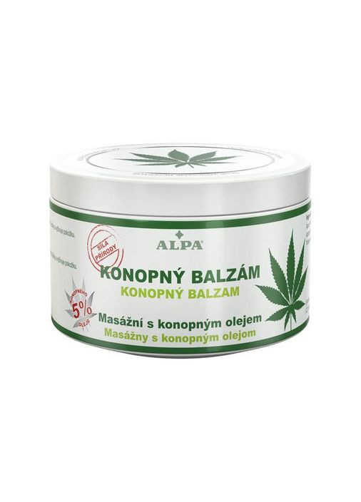 Массажный крем бальзам на основе конопли 250мл Alpa (299771310)
