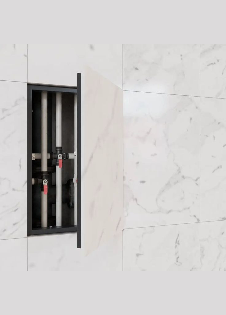 Ревізійний люк під плитку 400x900 мм (ШxВ) Ревізор, розпашний натискний ProfiLuxe (330250817)