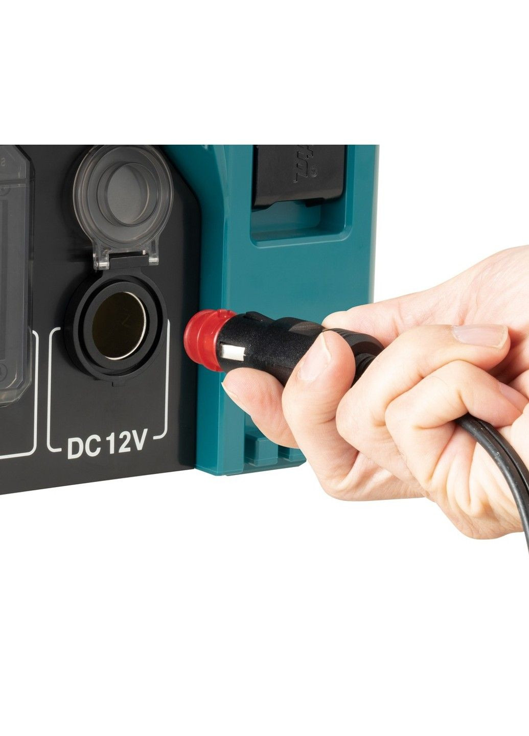 Інвертор живлення з виходом 220 В BAC01 (1400 Вт, USB, Type-C, 12 В, 7.3 кг) Makita (305057619)