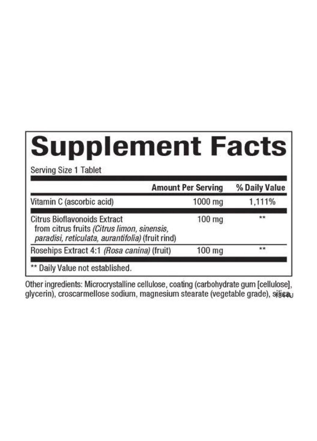 Комплекс витамина C Vitamin C 1000mg - 90 tabs Natural Factors (330984598)