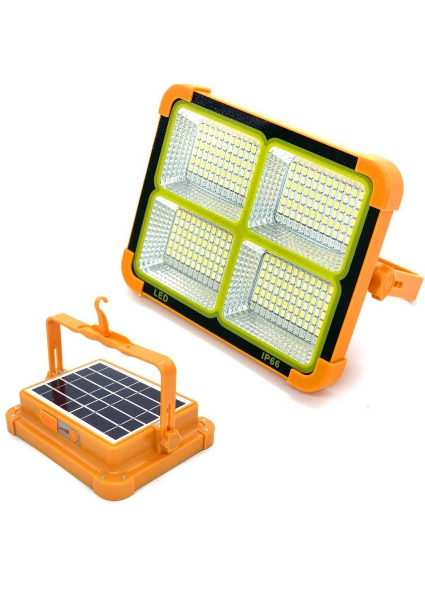 Ліхтар прожектор туристичний із сонячною батареєю для заряду Power bank LED light D8 12000 mAH (1756375632) Solar (335008823)