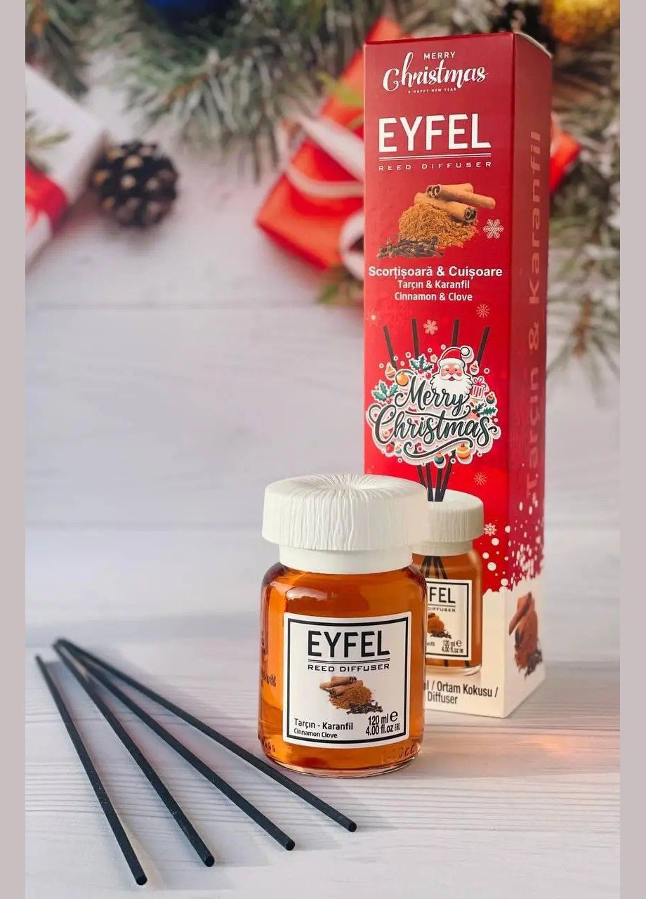 Аромадифузор Reed Diffuser Кориця-гвоздика, 120 мл Eyfel Perfume (313654206)