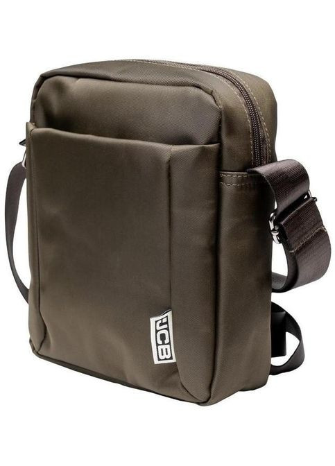 Спортивна сумка планшет через плече чоловіча текстильна маленька Зелений 37910 JCB (355245393)