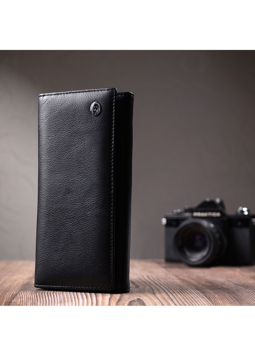 Женский кожаный кошелек 18,5х9,5х3 см st leather (315869720)