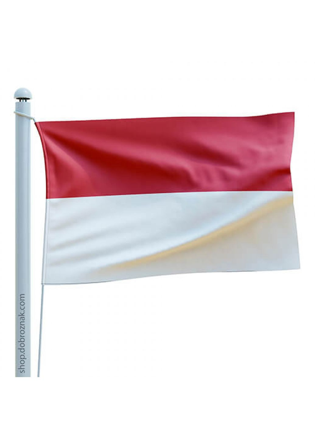 Флаг Индонезии (60х84 см, атлас) Dobroznak (365246216)