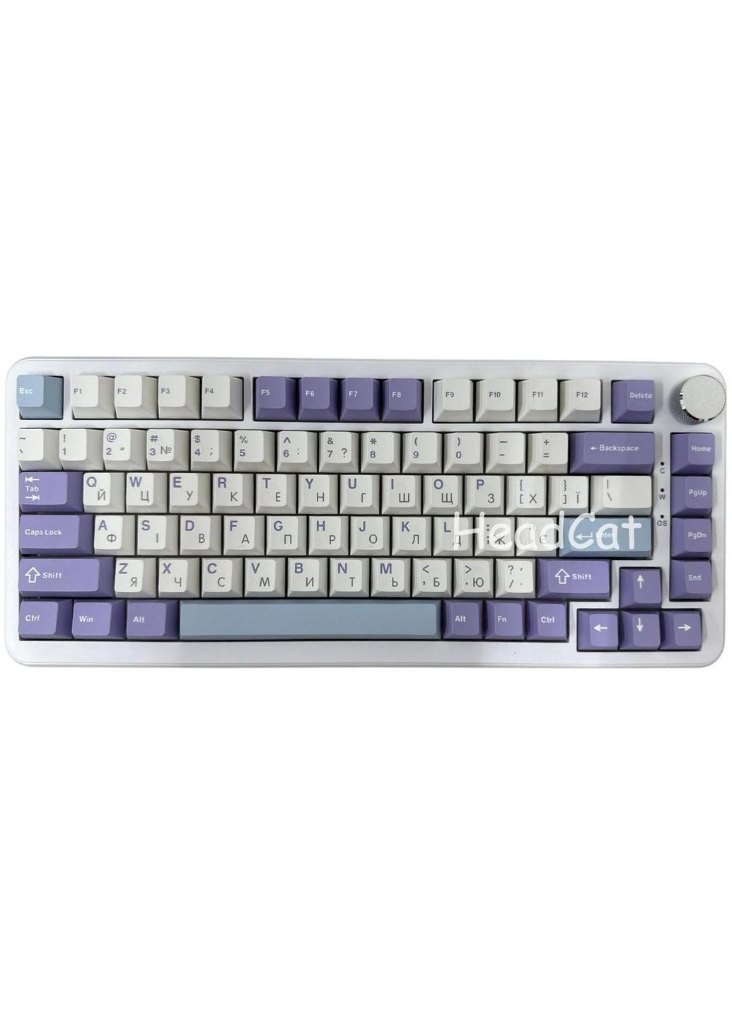 Ігрова магнітна клавітура ak820 MAX HE Purple з Українською розкладкою Ajazz (370202829)