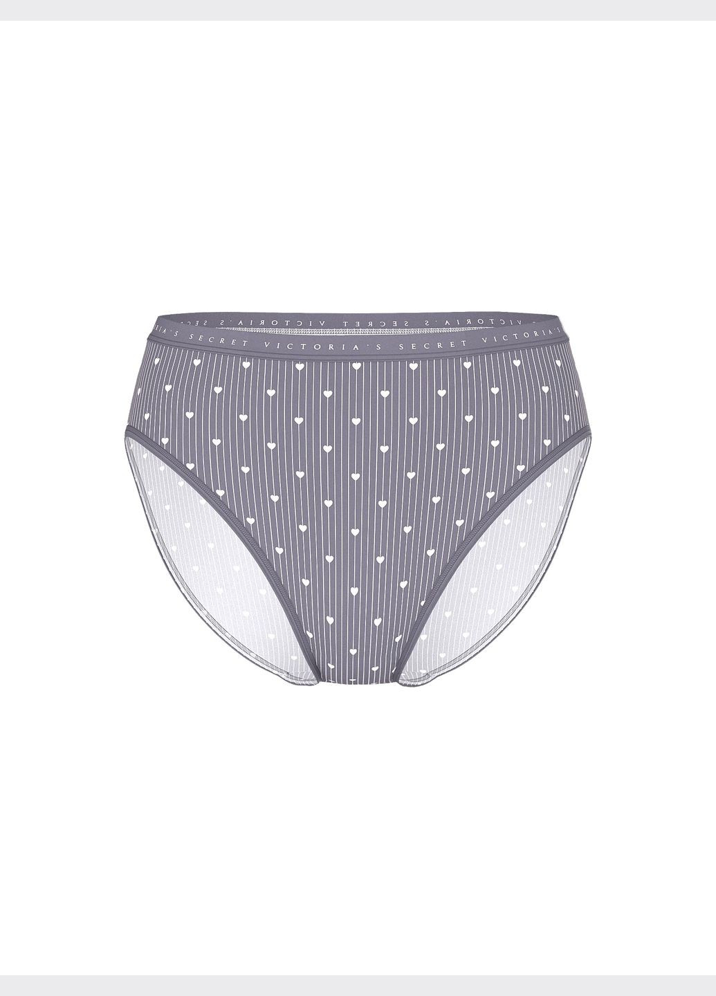Высокие котоновые трусики Victoria's Secret Stretch Cotton High-Leg Brief Panty (348467178)